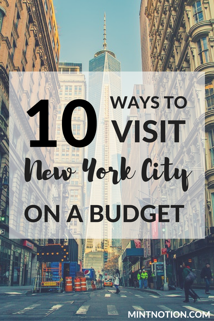 planning trip to nyc on a budget
