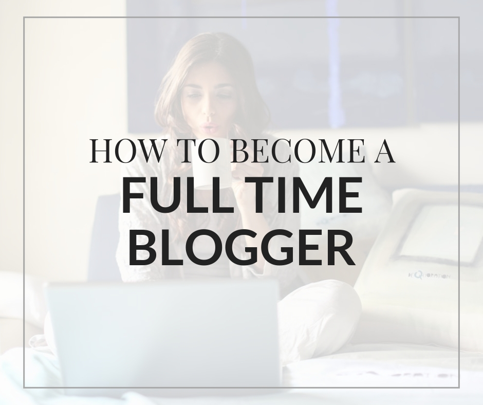 how to be a full time blogger - Mint Notion