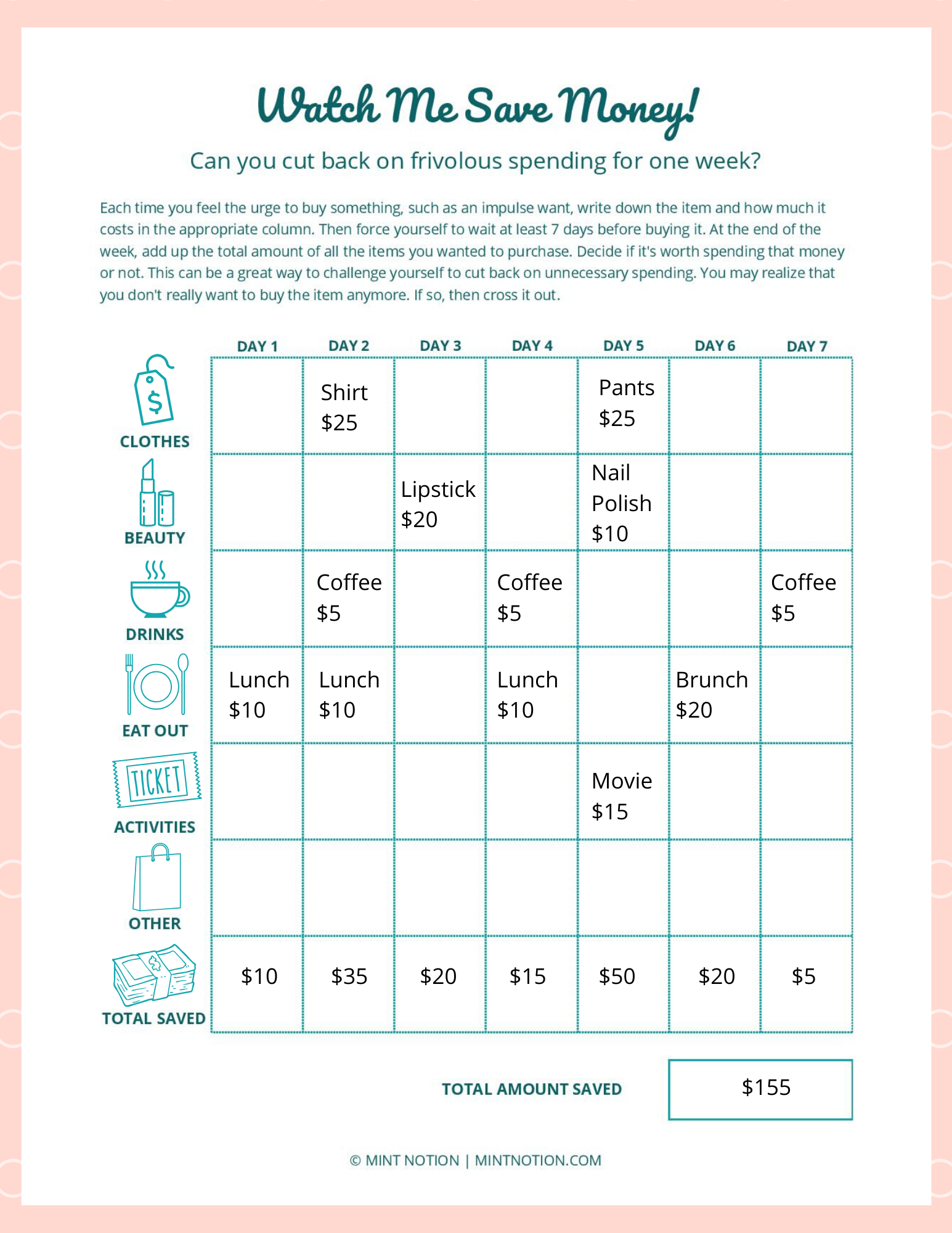 10 Fast Ways To Save Money Without Even Trying Mint Notion