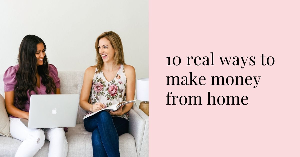 real ways to make money from home