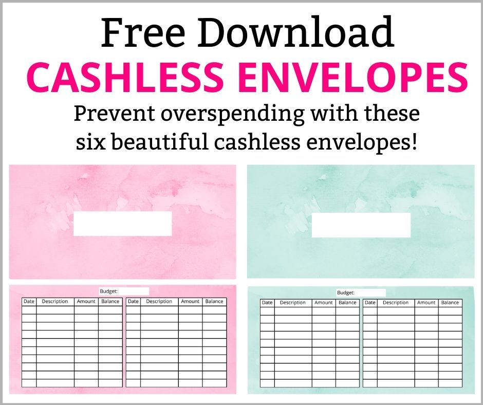 Take Control Of Your Spending Using Cash Envelopes Free Printable