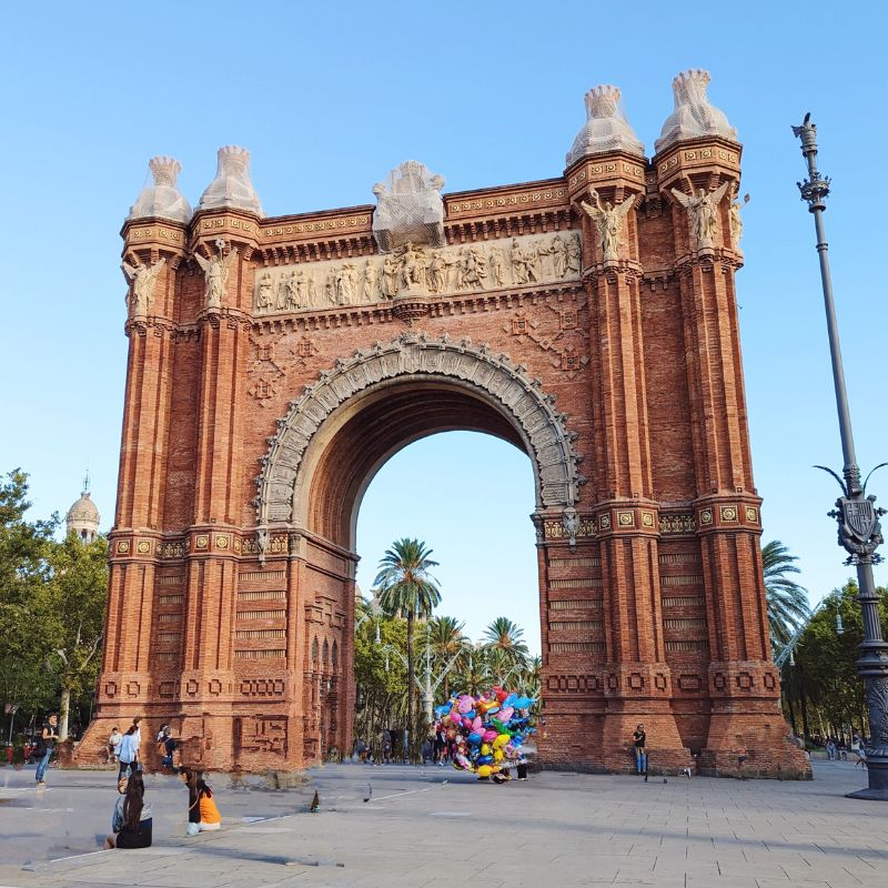 3 days in barcelona - Arc de Triomf