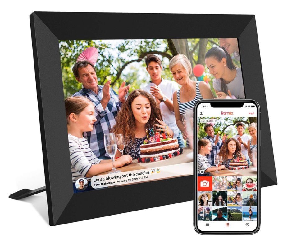 first father's day gift idea - digital picture frame