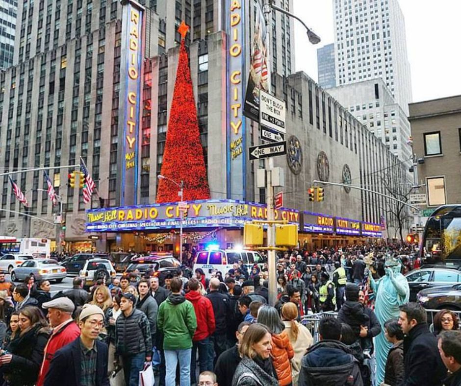 new york city at christmas